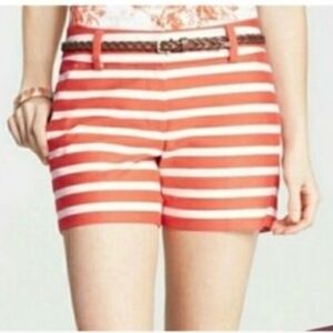 Ann Taylor Striped Shorts